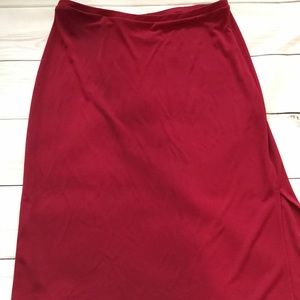 Banana republic medium red skirt